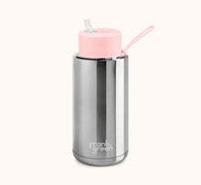 Load image into Gallery viewer, Frank Green - Stainless Streel Reusable Water Bottle with straw Lid - 34oz / 1000ml
