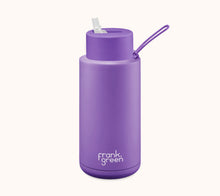Load image into Gallery viewer, Frank Green - Stainless Streel Reusable Water Bottle with straw Lid - 34oz / 1000ml