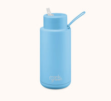 Load image into Gallery viewer, Frank Green - Stainless Streel Reusable Water Bottle with straw Lid - 34oz / 1000ml