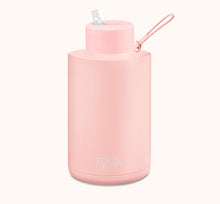 Load image into Gallery viewer, Frank Green - Stainless Streel Reusable Water Bottle with straw Lid - 68oz / 2000ml