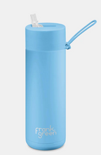 Load image into Gallery viewer, Frank Green - Stainless Streel Reusable Water Bottle with straw Lid - 20oz / 595ml
