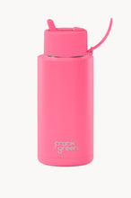Load image into Gallery viewer, Frank Green - Stainless Streel Reusable Water Bottle with straw Lid - 34oz / 1000ml