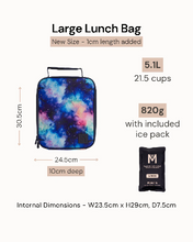 Load image into Gallery viewer, MontiiCo Large Insulated Lunch Bag - MEADOW
