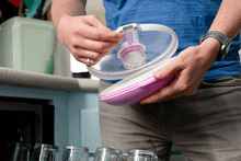 Load image into Gallery viewer, GOBE snack spinner - Large - Taro Purple