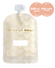 Load image into Gallery viewer, Sinchies 150ml Reusable Pouches - Golden Waves