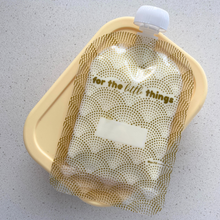 Load image into Gallery viewer, Sinchies 150ml Reusable Pouches - Golden Waves