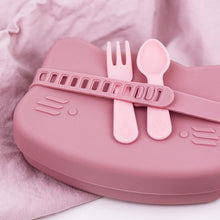 Load image into Gallery viewer, LUNCH PUNCH - FORK & SPOON - PINK