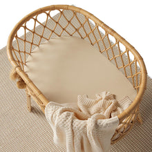 Load image into Gallery viewer, Pebble l Organic Bassinet Sheet / Change Pad Cover - Snuggle Hunny