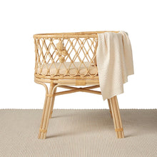 Load image into Gallery viewer, Pebble l Organic Bassinet Sheet / Change Pad Cover - Snuggle Hunny