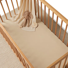 Load image into Gallery viewer, Pebble l Fitted Cot Sheet - Snuggle Hunny
