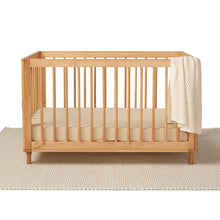 Load image into Gallery viewer, Pebble l Fitted Cot Sheet - Snuggle Hunny