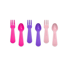 Load image into Gallery viewer, LUNCH PUNCH - FORK & SPOON - PINK