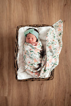 Load image into Gallery viewer, Sage Topknot Headband - Green Lily