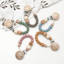 Load image into Gallery viewer, Sage Foliage - Elements Silicone Dummy Holder - Green Lily