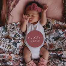 Load image into Gallery viewer, Australiana & Rust Reversible Milestone Cards - Snuggle Hunny Kids - Green Lily