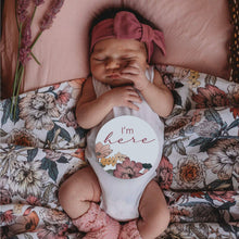 Load image into Gallery viewer, Australiana & Rust Reversible Milestone Cards - Snuggle Hunny Kids - Green Lily