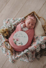 Load image into Gallery viewer, Wattle & Sage Reversible Milestone Cards - Snuggle Hunny Kids - Green Lily