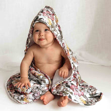 Load image into Gallery viewer, Snuggle Hunny - Australiana Organic Hooded Towel