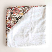 Load image into Gallery viewer, Snuggle Hunny - Australiana Organic Hooded Towel
