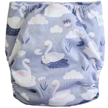 Load image into Gallery viewer, Boho Babes OSFM - Swans - Green Lily