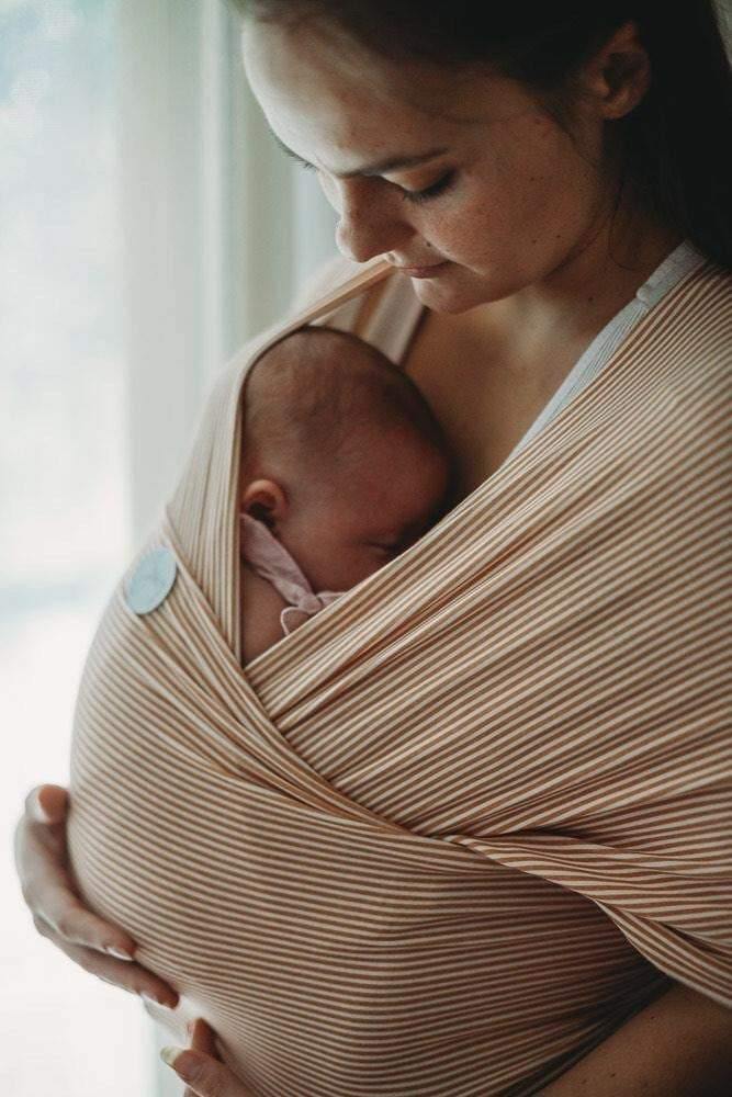 Honey Baby Wrap Carrier Joey Baby Wraps Green Lily