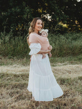 Load image into Gallery viewer, Ava Light Pink Baby Wrap Carrier - Joey Baby Wraps