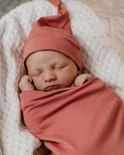 Load image into Gallery viewer, Clay | Snuggle Swaddle & Beanie Set - Snuggle Hunny Kids