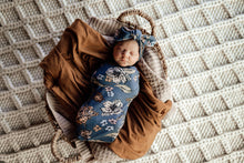 Load image into Gallery viewer, Belle | Snuggle Swaddle & Topknot Set - Snuggle Hunny Kids