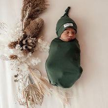 Load image into Gallery viewer, Olive | Snuggle Swaddle & Beanie Set - Snuggle Hunny Kids