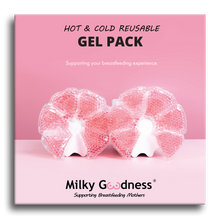 Load image into Gallery viewer, Milky Goodness - Hot &amp; Cold Reusable Gel Pack - Breast Feeding
