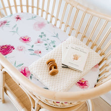 Load image into Gallery viewer, Wanderlust l Bassinet Sheet / Change Pad Cover - Snuggle Hunny Kids