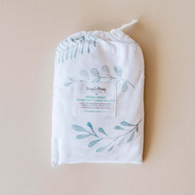 Load image into Gallery viewer, Wild Fern l Bassinet Sheet / Change Pad Cover - Snuggle Hunny Kids - Green Lily