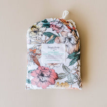 Load image into Gallery viewer, Australiana l Bassinet Sheet / Change Pad Cover - Snuggle Hunny Kids - Green Lily