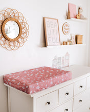 Load image into Gallery viewer, Daisy l Bassinet Sheet l Change Pad Cover - Snuggle Hunny Kids - Green Lily