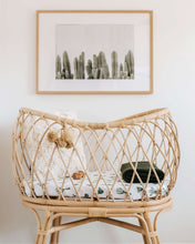 Load image into Gallery viewer, Cactus l Bassinet Sheet / Change Pad Cover - Snuggle Hunny Kids - Green Lily