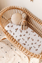 Load image into Gallery viewer, Fox l Bassinet Sheet / Change Pad Cover - Snuggle Hunny Kids