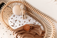 Load image into Gallery viewer, Fox l Bassinet Sheet / Change Pad Cover - Snuggle Hunny Kids