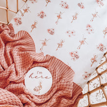 Load image into Gallery viewer, Ballerina l Bassinet Sheet / Change Pad Cover - Snuggle Hunny Kids