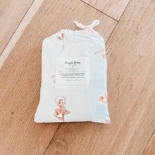 Load image into Gallery viewer, Ballerina l Bassinet Sheet / Change Pad Cover - Snuggle Hunny Kids