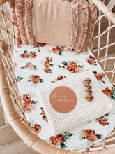 Load image into Gallery viewer, Rosebud l Bassinet Sheet / Change Pad Cover - Snuggle Hunny Kids