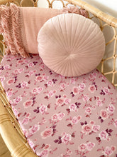 Load image into Gallery viewer, Blossom l Bassinet Sheet / Change Pad Cover - Snuggle Hunny Kids