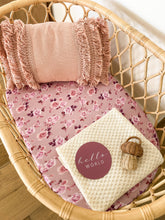 Load image into Gallery viewer, Blossom l Bassinet Sheet / Change Pad Cover - Snuggle Hunny Kids