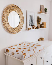 Load image into Gallery viewer, Lion l Bassinet Sheet / Change Pad Cover - Snuggle Hunny Kids