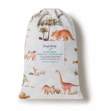 Load image into Gallery viewer, Dino l Bassinet Sheet / Change Pad Cover - Snuggle Hunny