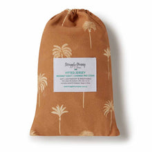 Load image into Gallery viewer, Bronze Palm l Bassinet Sheet / Change Pad Cover - Snuggle Hunny Kids