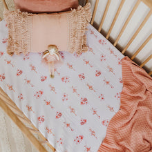 Load image into Gallery viewer, Ballerina l Fitted Cot Sheet - Snuggle Hunny Kids