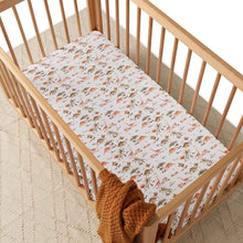 Load image into Gallery viewer, Dino l Fitted Cot Sheet - Snuggle Hunny
