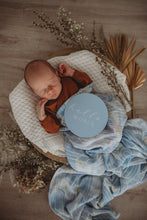 Load image into Gallery viewer, Eventide Miss Kyree Loves l Organic Muslin Wrap - Green Lily