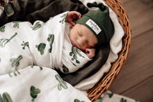 Load image into Gallery viewer, Cactus l Organic Muslin Wrap - Green Lily