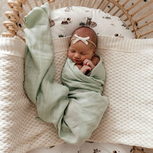 Load image into Gallery viewer, Honeydew l Organic Muslin Wrap